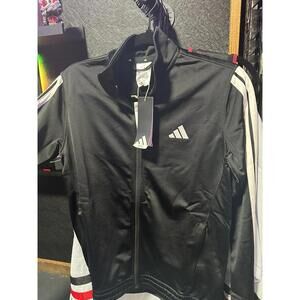 Adidas Mens  Black Adidas Tiro TR Referee Soccer Jacket SIZE: SMALL (Never Worn)